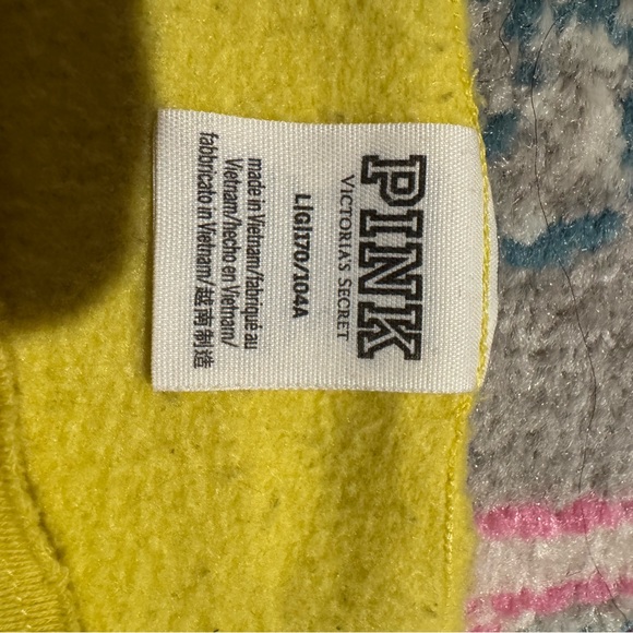 PINK Victoria's Secret Bright Yellow Top - Picture 4 of 5